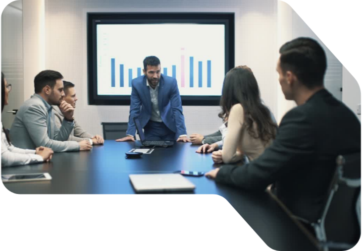 Reunião de negócios - equipe SUMAQ em sala de conferência