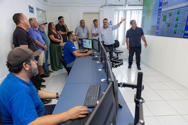 Equipe de RI Sanepar